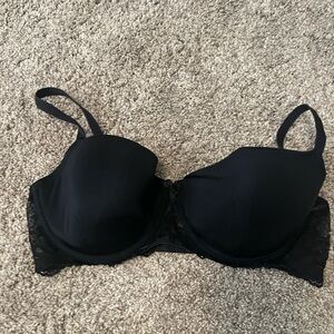 Gilligan & O'Malley Black Lace Bra